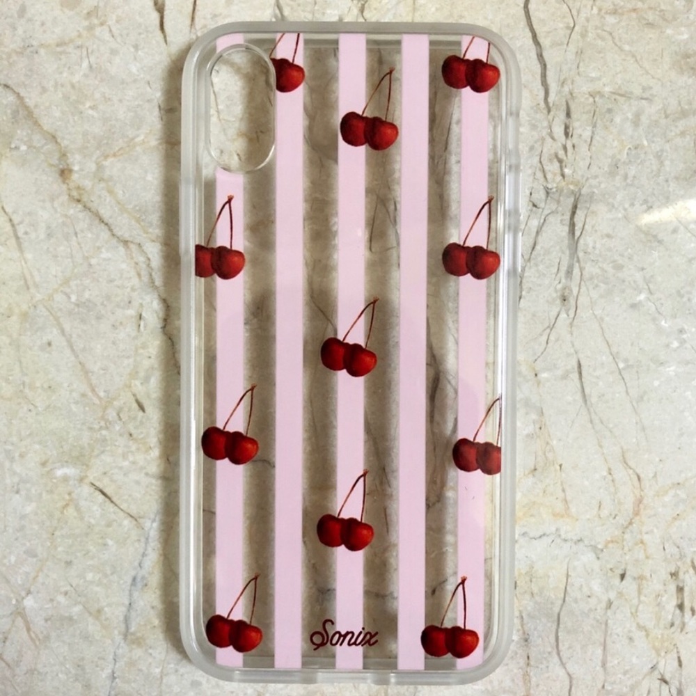 Sonix Cherry Stripe iPhone X/XS Case 🍒😍